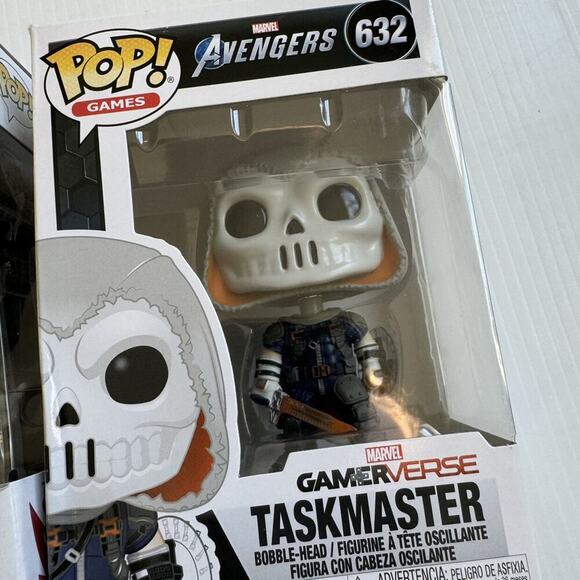 Funko Pop 602 Venomized Doctor Strange 632 Gamerverse Taskmaster - Picture 3 of 8